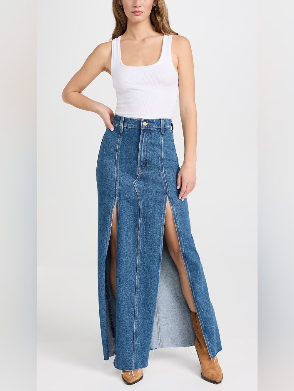 NWOT SNACKS! The Lickity Split Fray Skirt